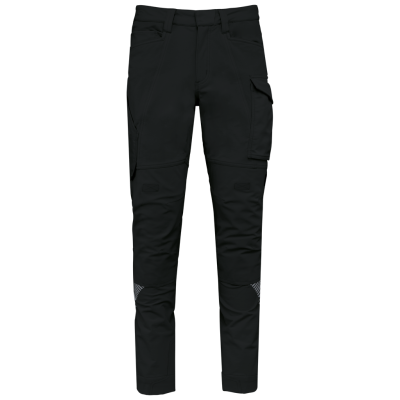 Recycled multi pocket stretch trousers
